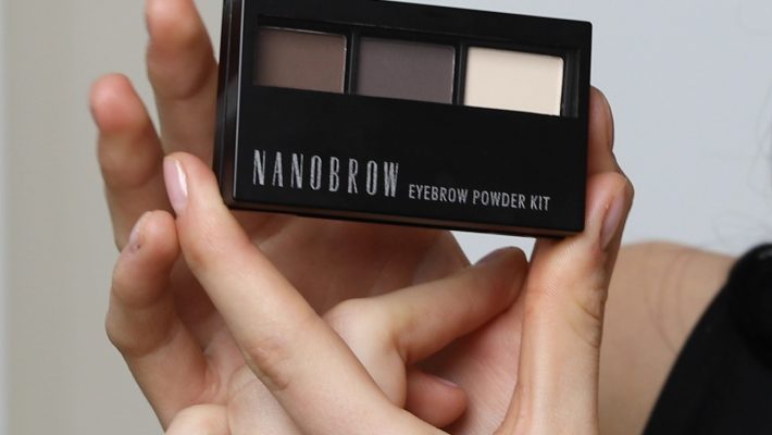 Nanobrow Eyebrow Powder Kit - Test der Augenbrauenschatten
